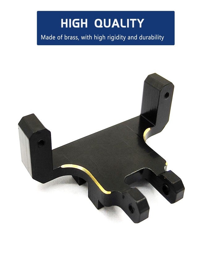 HOPLEX RC Servo Mount Bracket Brass Steering Servo Mount Bracket for ES08MA II Servo Upgrade Parts for Axial SCX24 RC Car Crawler - Image 2